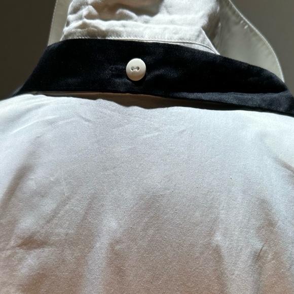 Vintage Escada Couture White Floral Cutout Blouse - Picture 7 of 12